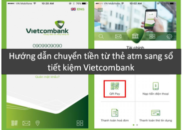 Cách Chuyển tiền từ thẻ atm sang sổ tiết kiệm Vietcombank – Mất bao lâu?