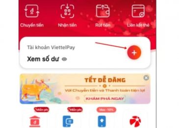 Cách chuyển tiền từ tài khoản Techcombank sang Viettelpay không mất phí