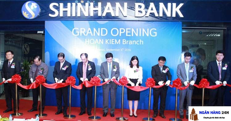 Các chi nhánh phòng giao dịch của ngân hàng Shinhan Bank