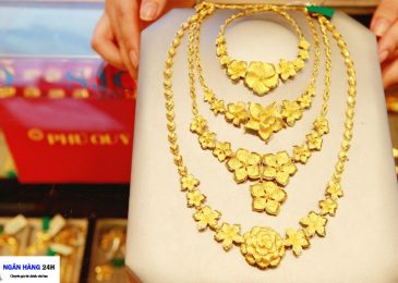 Bộ trang sức vàng cưới 24k 1 cây giá bao nhiêu? Top 4 mẫu mới đẹp nhất