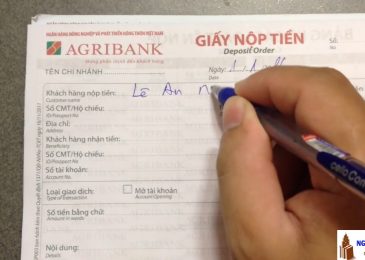 Hướng dẫn cách chuyển(nộp) tiền vào tài khoản ngân hàng Agribank nhanh nhất