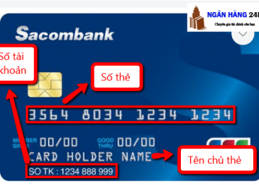 Quên số thẻ ATM, số tài khoản ngân hàng Sacombank phải làm sao?