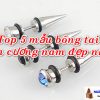 Top 5 Mẫu Bông Tai Kim Cương Nam Đẹp Nhất 2023 Pnj, Doji, Sjc