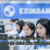 Hướng dẫn sử dụng dịch vụ chứng minh tài chính Eximbank