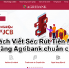 Cách Viết Séc Rút Tiền Mặt ngân hàng Agribank chuẩn chính xác 2023