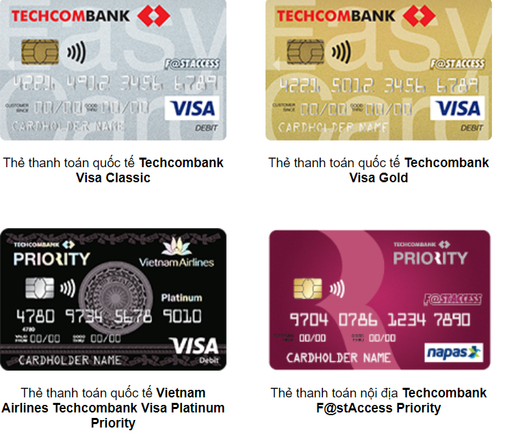 Thẻ tín dụng techcombank