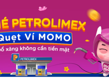 Cây xăng Petrolimex thanh toán MoMo không