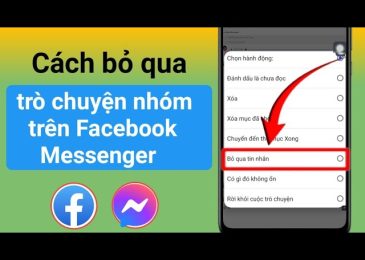 Cách bỏ qua tin nhắn nhóm trên Messenger trên iPhone 2023