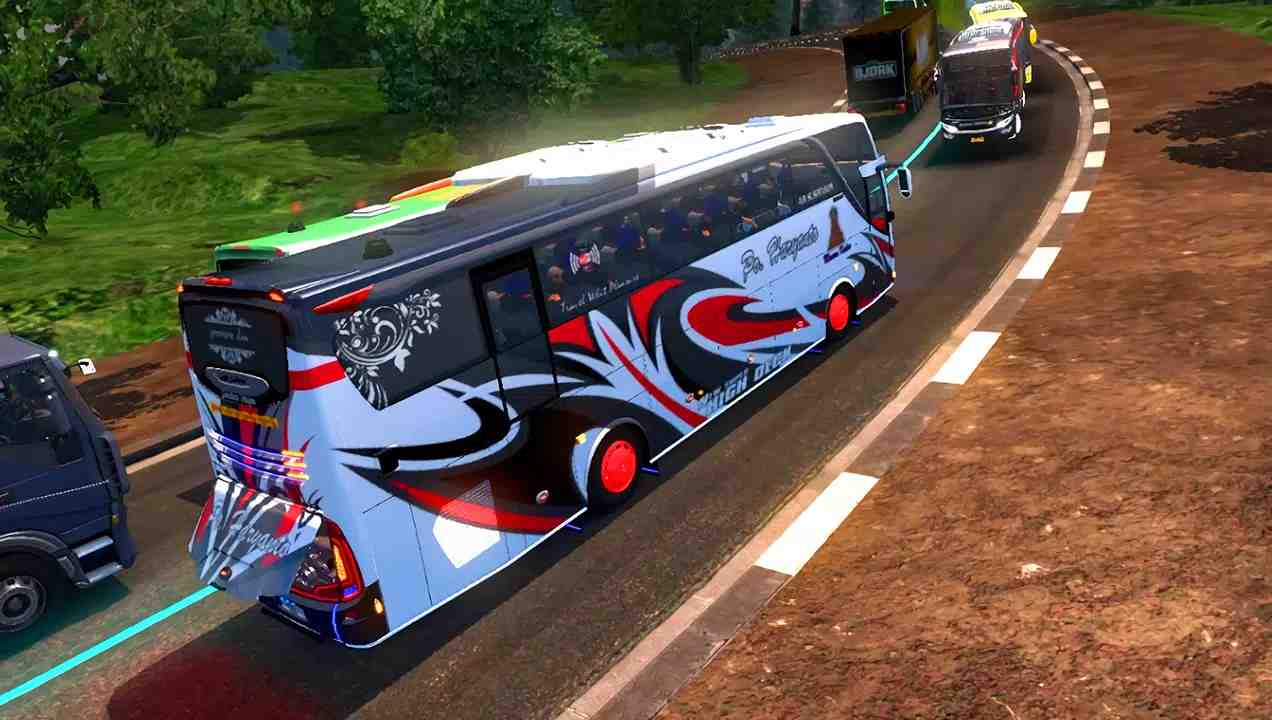 Link mod xe pháo chóng ở Bus Simulator Indonesia 2