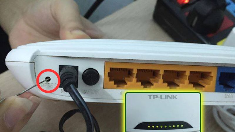 Reset Wifi TP-Link vẫn còn mật khẩu