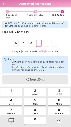 Cách mở thẻ tín dụng Bản Việt JCB Link