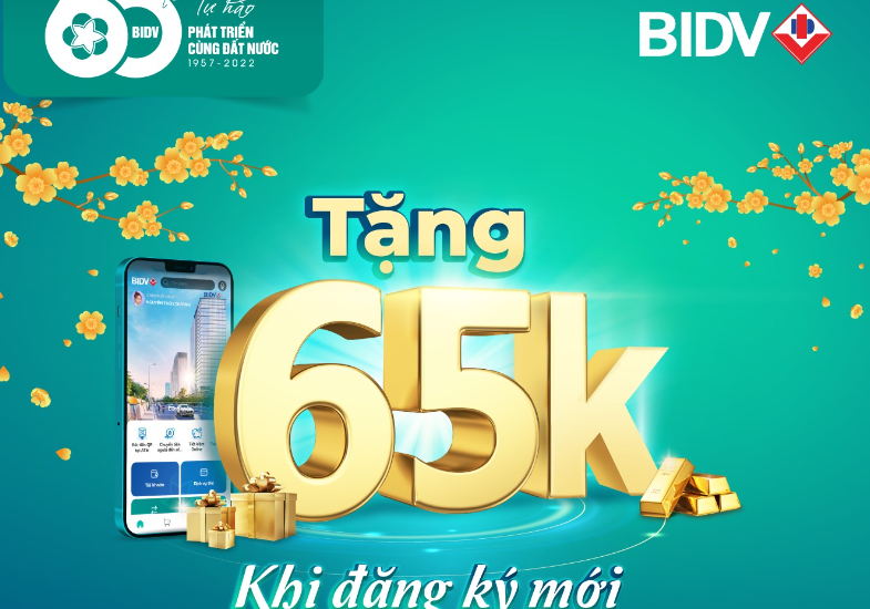 Cach-dang-ky-nhan-65k-100-BIDV-smartbanking