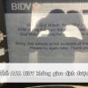 Xin lỗi giao dịch không hoàn thành BIDV không thành công mà vẫn bị trừ tiền là sao?